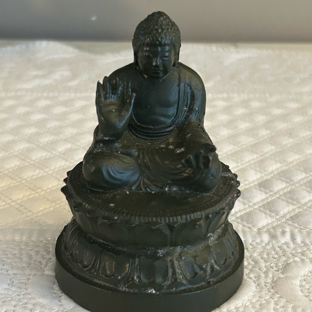 Antique Bronze figure of seated Buddha